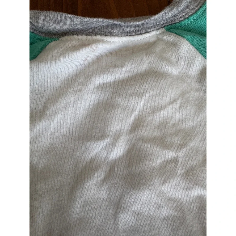 Carter's Baby 6M 2pc Long Sleeve Bodysuit Outfit Dinosaur Dog Print‎